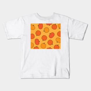 Pumpkin pattern Kids T-Shirt